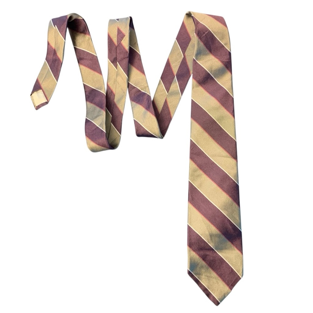 Christian Dior 100% silk striped tie